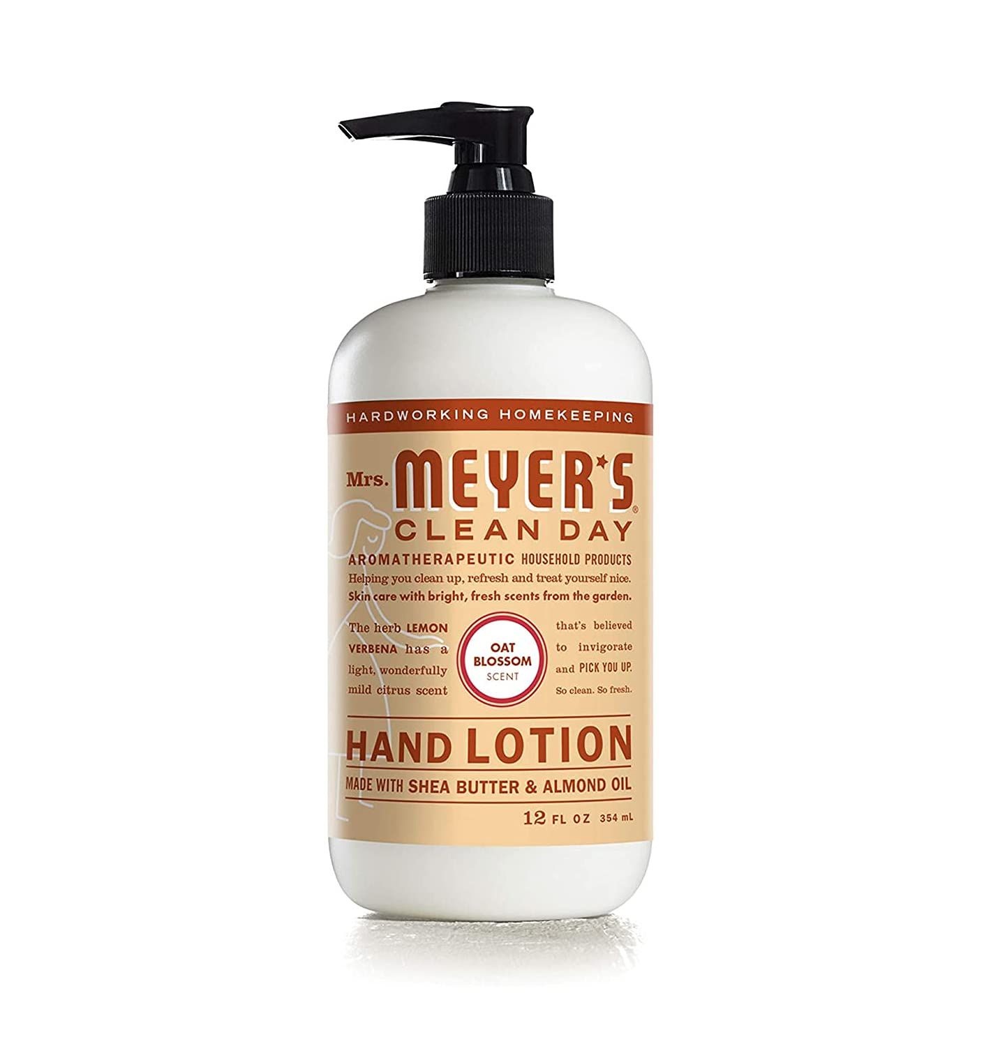 Mrs Meyers Oat Blossom Hand Lotion, 12 FZ