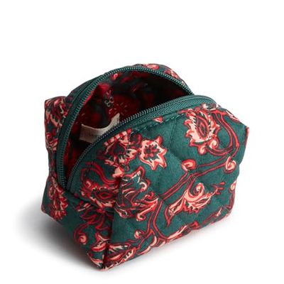 Vera Bradley Premium Cotton Mini Cosmetic, Victorian Vines