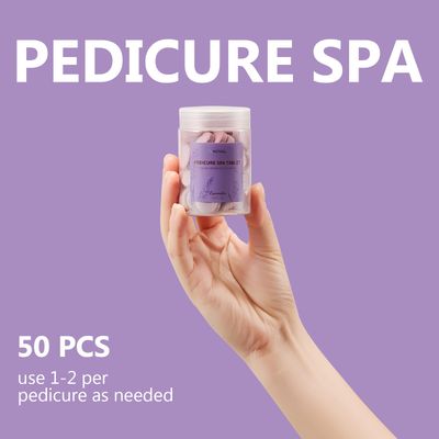 NOVAL Pedicure Spa Tablet - Fast Dissolving, Gentle &amp; Portable Foot Soak for Softening Calluses &amp; Hydrating Skin, Lavender Scent