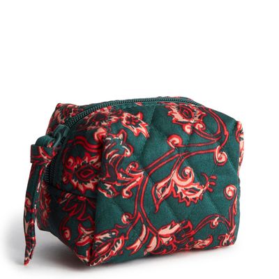 Vera Bradley Premium Cotton Mini Cosmetic, Victorian Vines