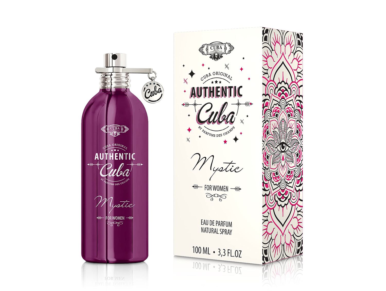Cuba Authentic Mystic for Women - 3.3 oz EDP Spray