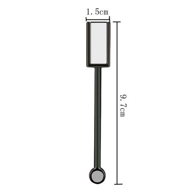 2 Pieces Magnet Stick Double-head Nail Magnet Stick Cat Eye Magic Magnet Stick for 3D Magnetic Cat Eye Gel Magic Nail Art Manicure Tool, Black