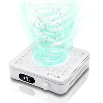 Nail Dust Collector | 1000PA Cordless Portable Nail Dust Collector | 10 Speed Levels | Low Noise &amp; Strong Suction | Reusable Filter 5 Disposable Pads | Manicure Tool for Acrylic Nails, Salon &amp; Home