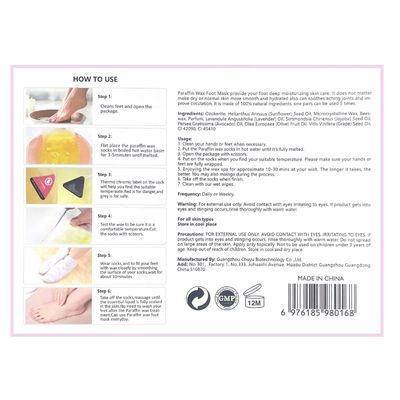 KmaxShip 10-Minute Paraffin Hand &amp; Foot Treatments, Self Contained Paraffin Wax Gloves and Booties Set for Intensive Hydration At Home (Lavender)