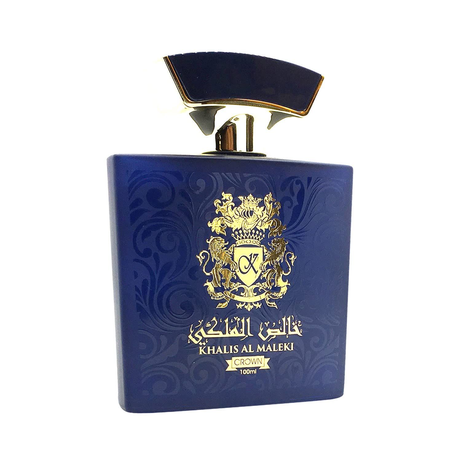 Khalis Al Maleki Crown Eau de Parfum 3.4 oz - Floral Fruity Womens Perfume with Raspberry Lemon Neroli Rose Vanilla Musk and Amberwood loved for its long lasting trail and compliment catching aroma