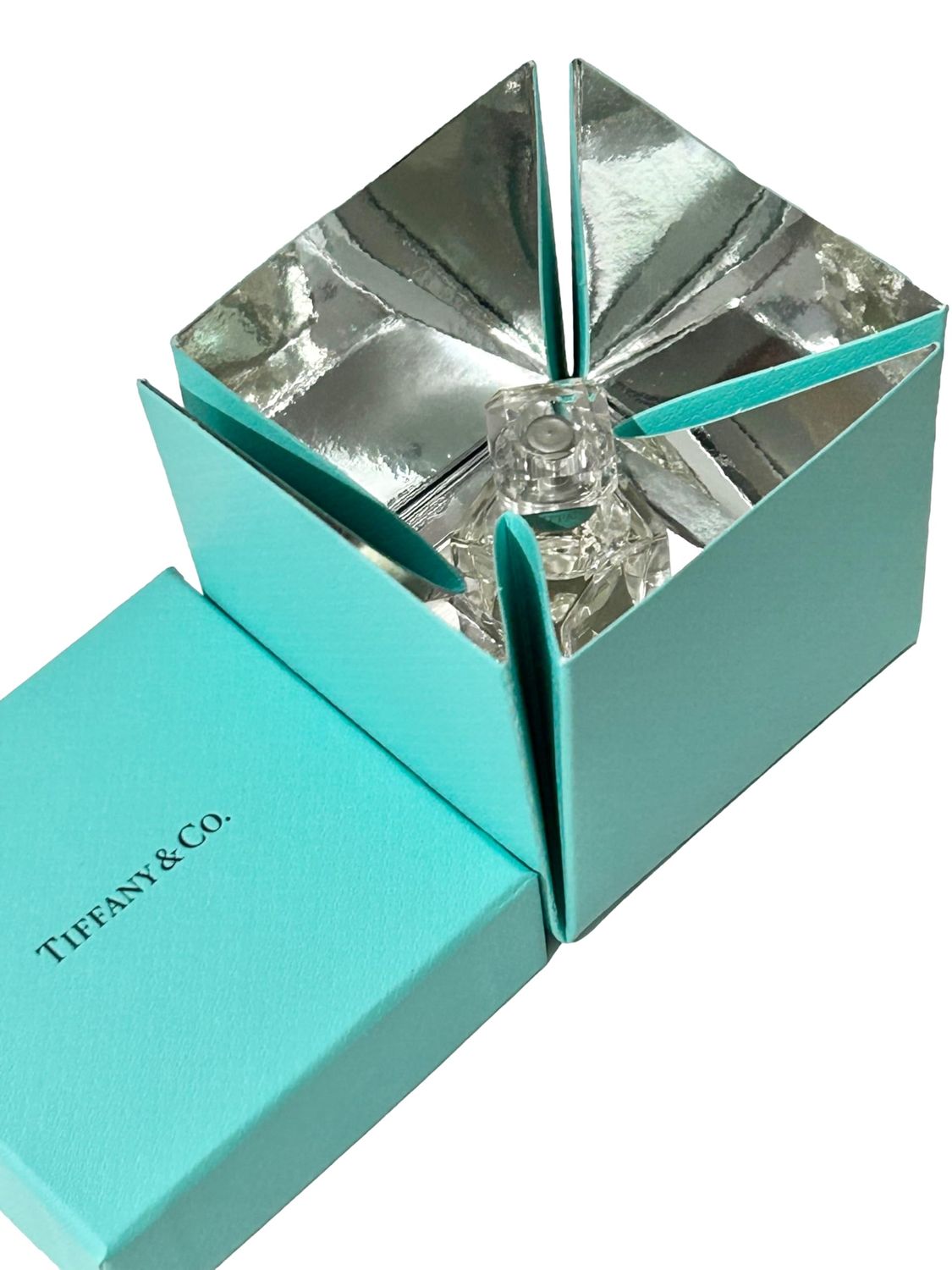 Tiffany &amp; Co. Mini Origami Gift Box Perfume Women Splash EDP 0.16 fl.oz / 5 ml Travel size - 4562