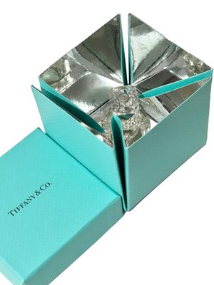 Tiffany &amp; Co. Mini Origami Gift Box Perfume Women Splash EDP 0.16 fl.oz / 5 ml Travel size - 4562