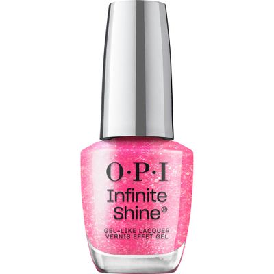 OPI Infinite Shine Glossed in Your Thoughts | Sheer Bright Pink Shimmer Long Wear Gel Like Nail Polish | OPIm Dreaming Collection
