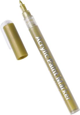 Nail Polish Pen, 1 PCS Nail Art Pen, Nail Pencil, DIY Drawing Painting Pen, for Nails DIY (Gold, 1pcs)