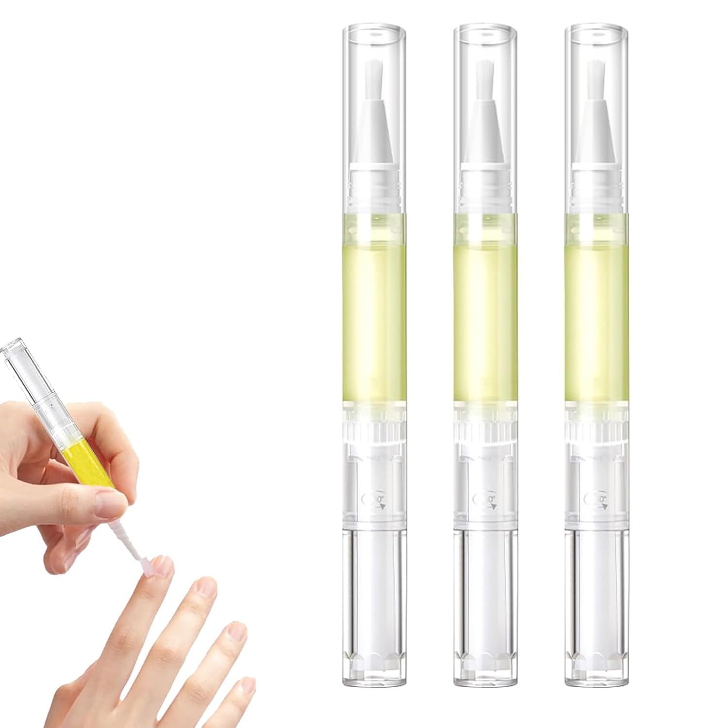 Nail Growth Oil,Radiant Nail Growth Oil Pen,NailOil For Growth And Strength Rejuvenation for Moisturize Strengthen Nail Care (3Pcs)