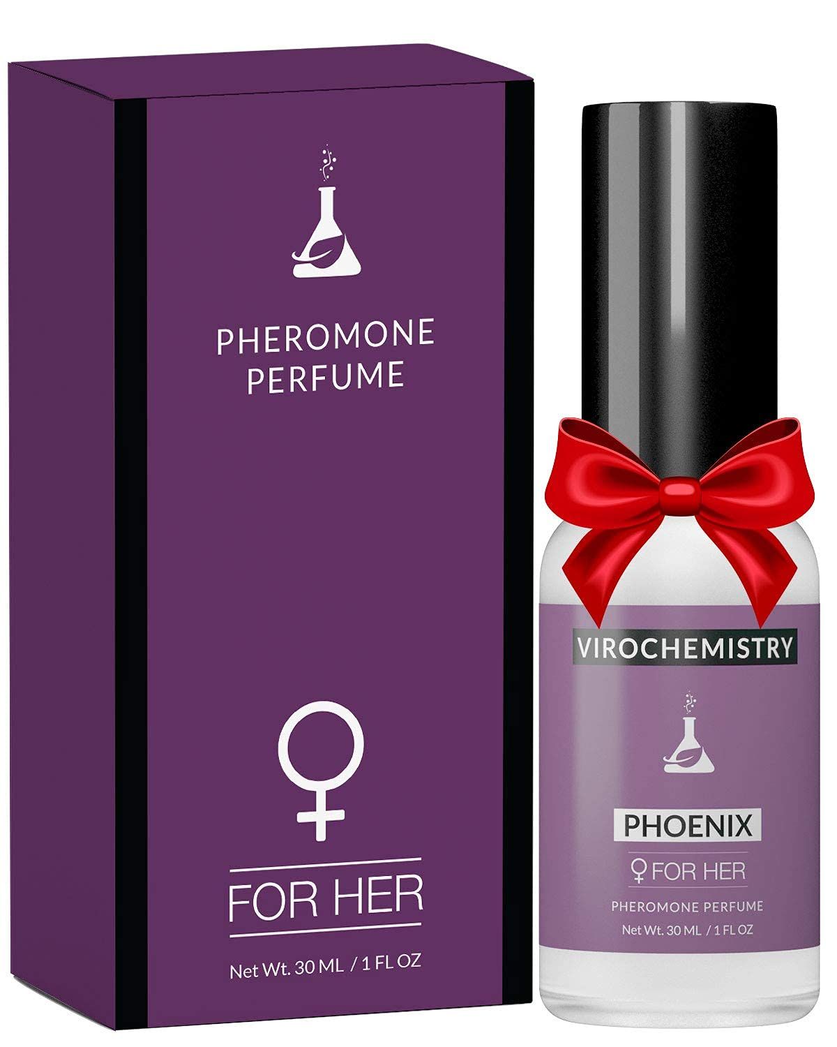 VIROCHEMISTRY Phoenix Perfume, Personal Fragrance (1 Fl. Oz) - Pheromones to Attract Men, Ultra Strength Organic Fragrance Body Perfume