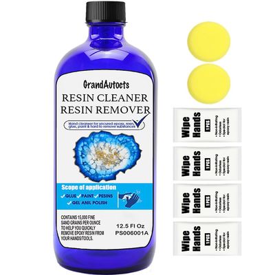 GrandAutocts Epoxy Resin Cleaner Remover, Suitable for use by artists and resin workers. Remove uncured resin and glue from the surfaces of tools, molds, etc.