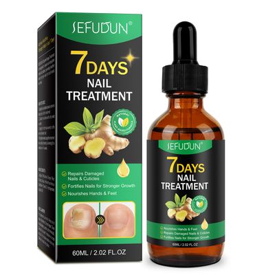Nail Growth Serum, Ginger Nail Serum, Nails Repair Cuticles Oil, Ginger Nail Oil for Strengthen &amp; Promote Nails Growth, Natural Plant Formula