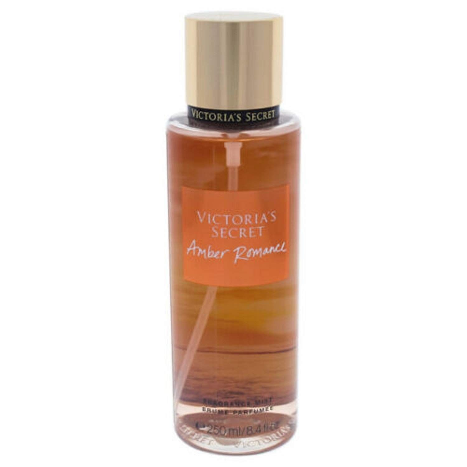 Victorias Secret Fragrance Mist Amber Romance, 250 ml/8.4 oz, Ambar, X-Small