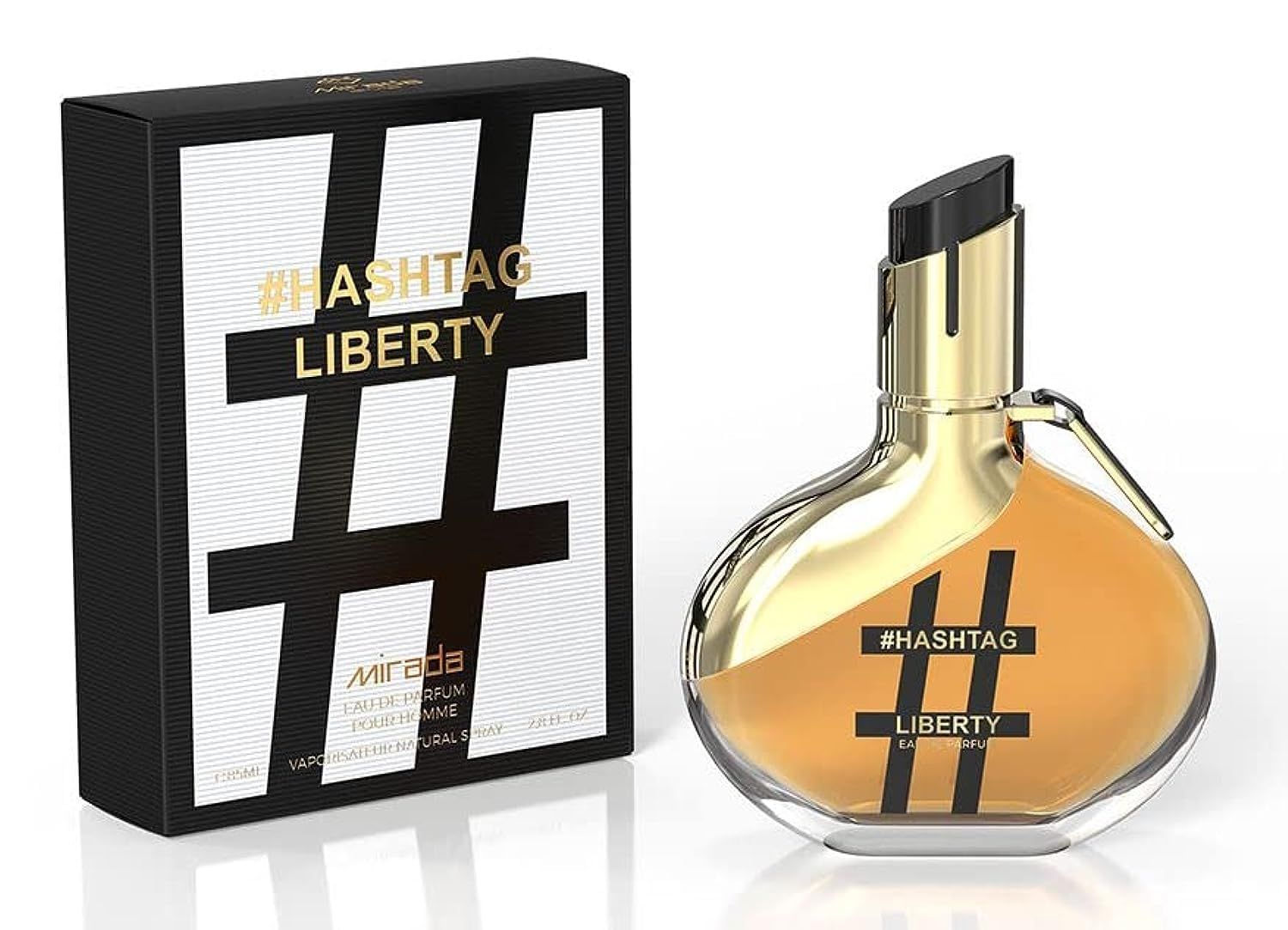 Mirada Hashtag Liberty Pour Femme - Eau de Parfum Vaporisateur Spray - Long Lasting EDP | 85 ml