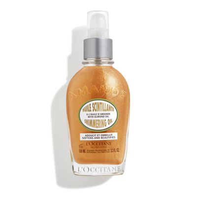LOccitane Almond Shimmering Body Oil: Instant Golden Glow 3.3 fl oz