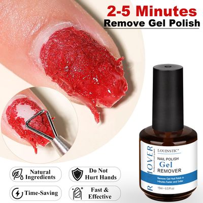 Gel Nail Polish Remover-1PC Professional Gel Remover Kit contains 2 Manicure Tools and 1 Nail File, No Need to Soak or Wrap, Easy &amp; Quick to Remove Nail Polish at Home, Easy to Use