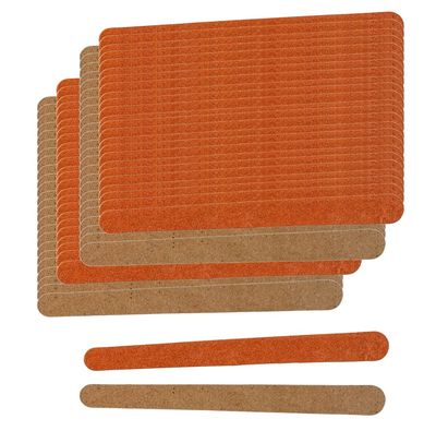 144 Pack Nail File Emery Boards - Dual Sided 180 Grit Nail Buffering Files - Compact Reusable Double Sided Tool for Manicure and Pedicure Shaping and Smoothing Finger and Toenails (144)
