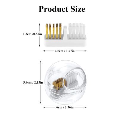 Nail Bit Cleaner, Nail Drill Bit Cleaner for Nail Drill Head Cleaning, Nail Drill Bits Cleaner Tools