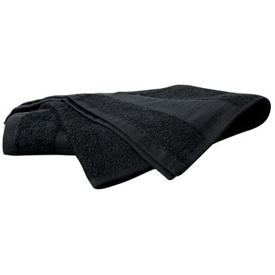 ForPro Premium Bleach Tough Salon Towels, Black, 100 Cotton, Bleach-Proof Towels, Stain Resistant, 16 W x 27 L, 12-Count