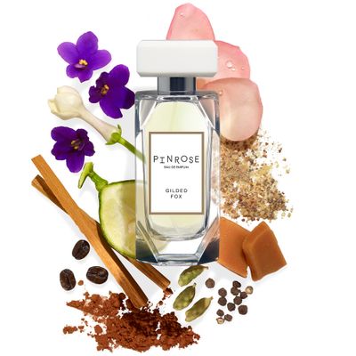 PINROSE Perfumes Gilded Fox - Eau de Parfum Fragrance Spray for Women - Clean, Vegan, Cruelty-free, and Hypoallergenic Scent with Essential Oils - Notes of Cocoa Spice, Buttered Rum, Amber, Coffee,...