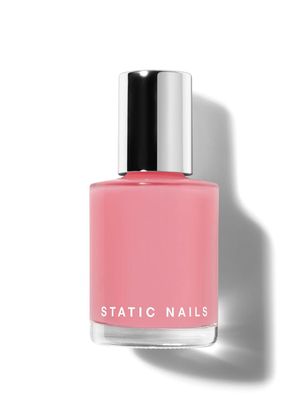 Static Nails Liquid Glass Lacquer, Longer Lasting 8 Free Treatment Nail Polish (Pinks/Neutrals) (Healthy Glow) - Quick Dry Finger Nail Polish - DIY Nail Art Salon - Gift for Women