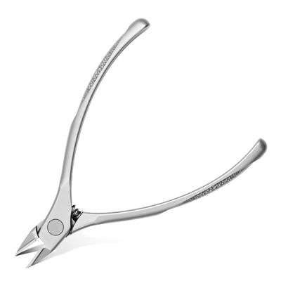 Toe Nail Clippers for Thick Nails for Seniors, Japanese Raised Cutting Edge Ingrown Toenail Clippers, Podiatrist Heavy Duty Stainless Steel Ergonomic Handle Large Nail Scissors, Sliver