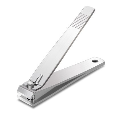 Large Straight Toenail Nail Clippers for Thick Toenails Trimmers Heavy Duty Blade Fingernail Clippers, Stainless Steel Nail Cutter for Manicure and Pedicure (Silver 3.2)