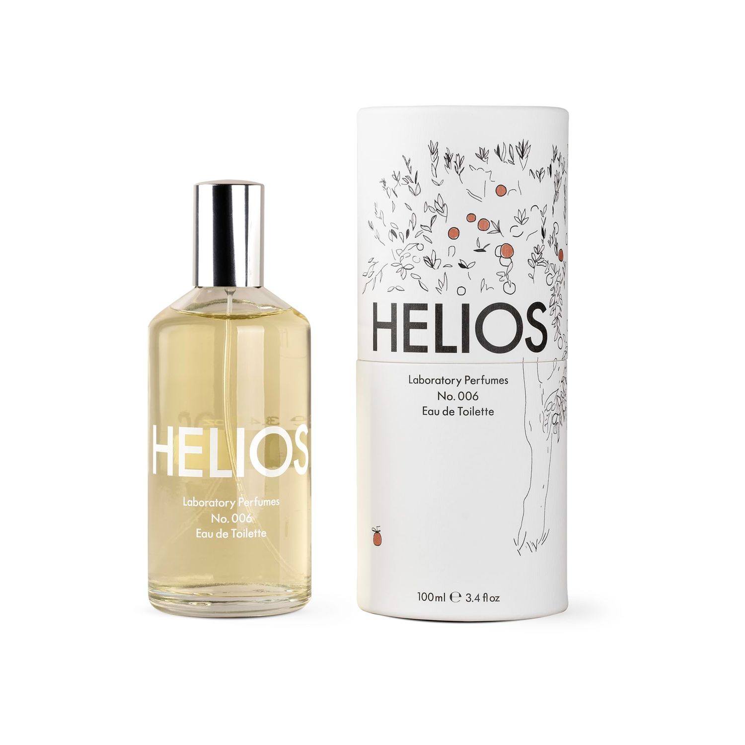 Laboratory Perfumes Helios Eau de Toilette | A Sunlit, Earthy Fragrance | Smoky Citrus, Vetiver &amp; Warm Amber | Radiant, Serene &amp; Long-Lasting (100ml)