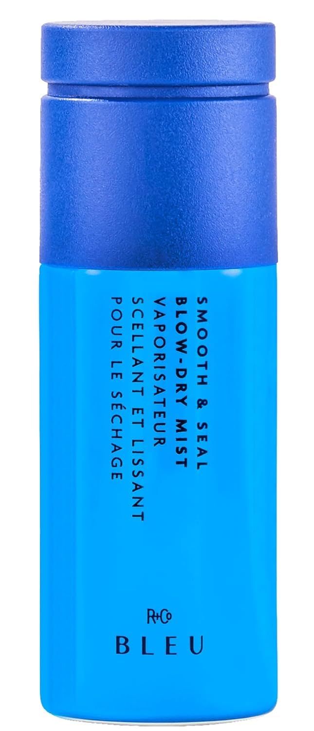 RCo BLEU Smooth &amp; Seal Blow Dry Mist - Strengthens, Repairs, Nourishes, Protects from Thermal Damage, Seals Cuticle for Sleek, Humidity-Resistant Hair, 1 oz
