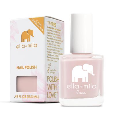 ellamila Professional Nail Polish - Quick Dry Nail Polish - Long-Lasting &amp; Chip Resistant Formula (Love Collection - Forever Mine - 0.45 fl oz)