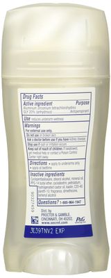 Secret Antiperspirant and Deodorant for Women, Clinical Strength Invisible Solid, Clean Lavender Scent, 2.6 Oz