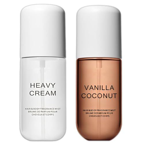 Heavy Cream Body &amp; Hair Mist Perfume, Heavy Cream Perfume - With Sweet Vanilla &amp; Rich Creamy Notes, Long-Lasting Scent 3.38fl oz