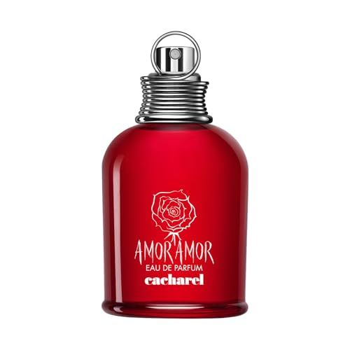 Cacharel Amor Amor, Eau de Parfum for Women, Floral, Fruity, Chypre With Notes of Bergamot, Rose, Cedar 1.0 Fl. Oz.