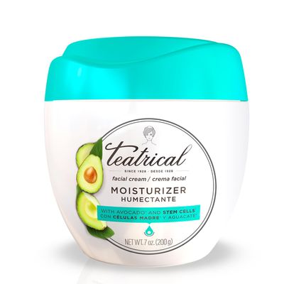 TEATRICAL Face Moisturizer with Avocado &amp; Stem Cells, Moisturizing Face Cream for Women, Hydrating Day Facial Moisturizer, Stem Cell Cream, Skin Care for Face, 7 Oz
