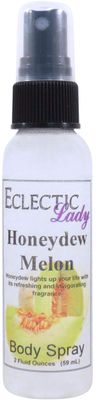Eclectic Lady Honeydew Melon Body Spray, 2 ounces, Body Mist for Women with Clean, Light &amp; Gentle Fragrance, Cologne with Soft, Subtle Aroma For Daily Use