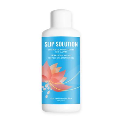 SULLMAR Slip Solution 60ml Nail Extension Gel Liquid Anti-stick Poly Gel Slip Solutions for Poly NailGel Cleaner Easy DIY