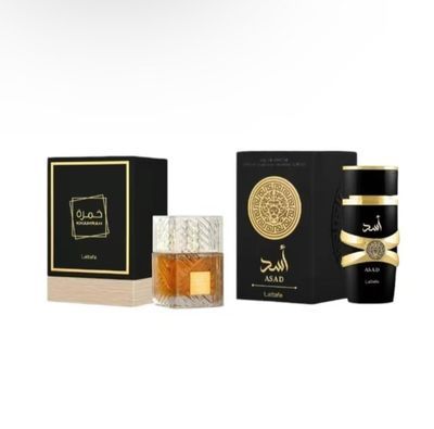 Khamrah and Asad Perfume Set 3.4oz