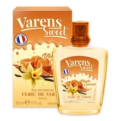 Varens Sweet VANILLE CARAMEL - Eau De Parfum for Women - Luxurious, Delicious, Mouthwatering Scent - Notes of Brown Sugar, Toffee, &amp; Sugar Syrup-1.7 Fl Oz