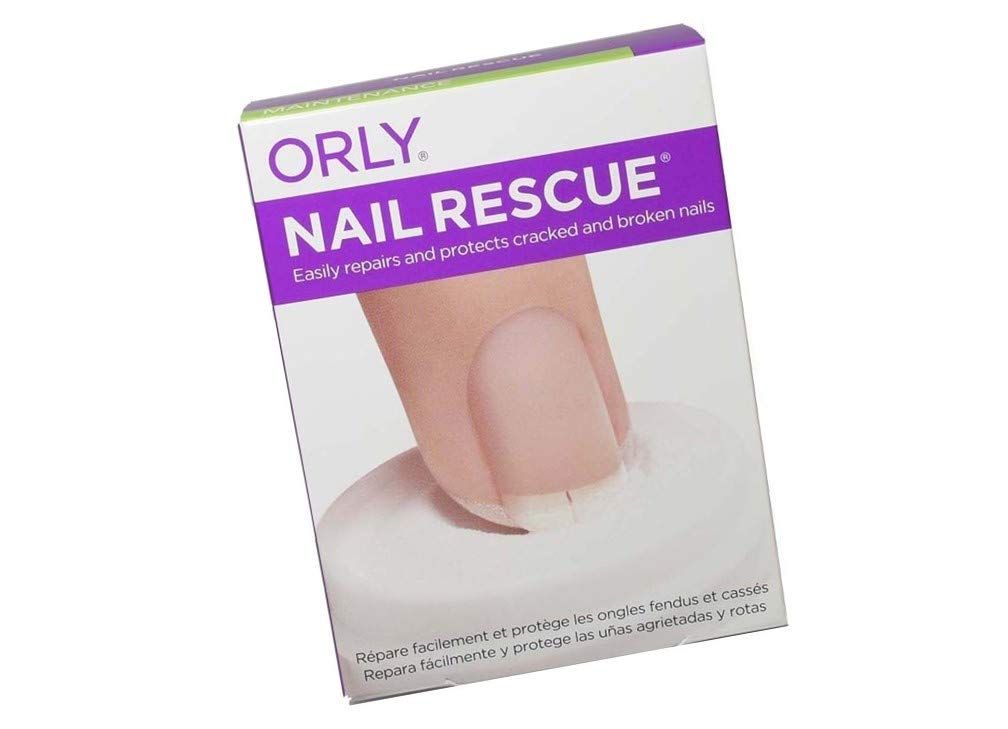 Treatment - NAIL RESCUE KIT Repair &amp; Protect Cracked &amp; Broken Nails Brush-on Nail Glue 0.17oz Nail Repaid Powder 0.15oz