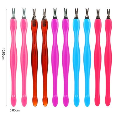 Cuticle Pusher Cuticle Pushers Tool Professional Nail Scraper Pushers Dead Skin Cuticle Remover Dual Ended Cleaner Cuticle Trimmer for Fingernails Toenails Home Nail Shop 10 Pcs
