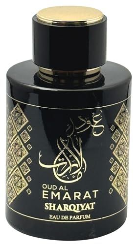 Maison dOrient Sharqiyat Oud Al Emarat Eau de Parfum 100 mL - Luxurious Unisex Oud, Amber and Woods Blend, Ideal for Cool Evenings, Long Lasting Arabian Perfume