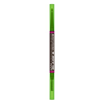 NYX PROFESSIONAL MAKEUP Blade &amp; Shade Brow Pencil, Nano Mechanical Eyebrow Pencil, Up to 16HR Make Up Wear - Espresso