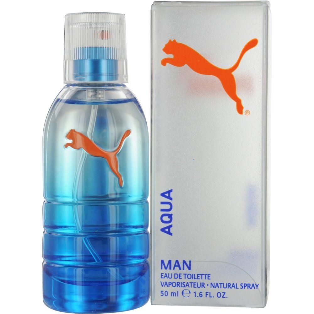 Puma Aqua Eau De Toilette Spray for Men, 1.6 Ounce