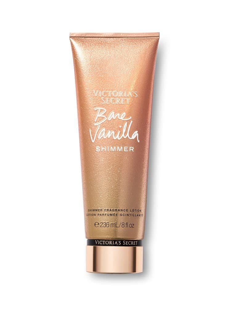 Victorias Secret Bare Vanilla Shimmer Fragrance Mist and Lotion Set