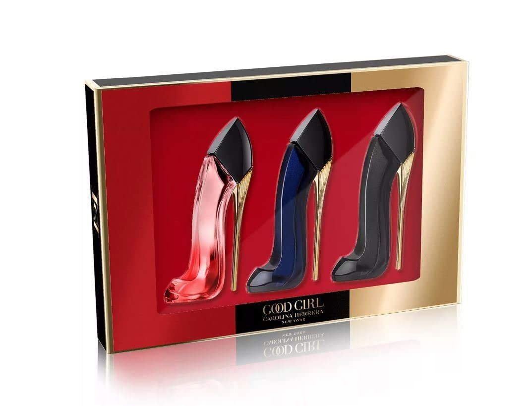 Carolina Herrera Good Girl Trio Gift Set - EDP Supreme, Very Good Girl 7ml Each