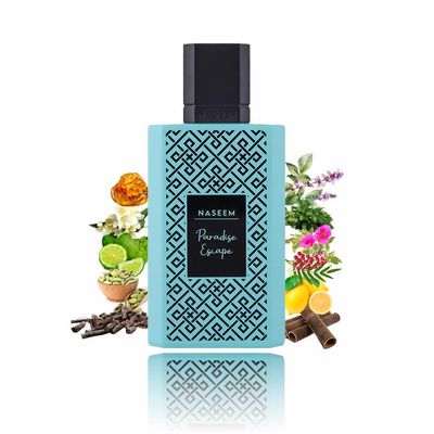 NASEEM Paradise Escape Aqua Parfum 50ml | Luxury Perfume For Men &amp; Women | Prestige Collection | Long-Lasting Fragrance | Alcohol-Free Eau De Parfum