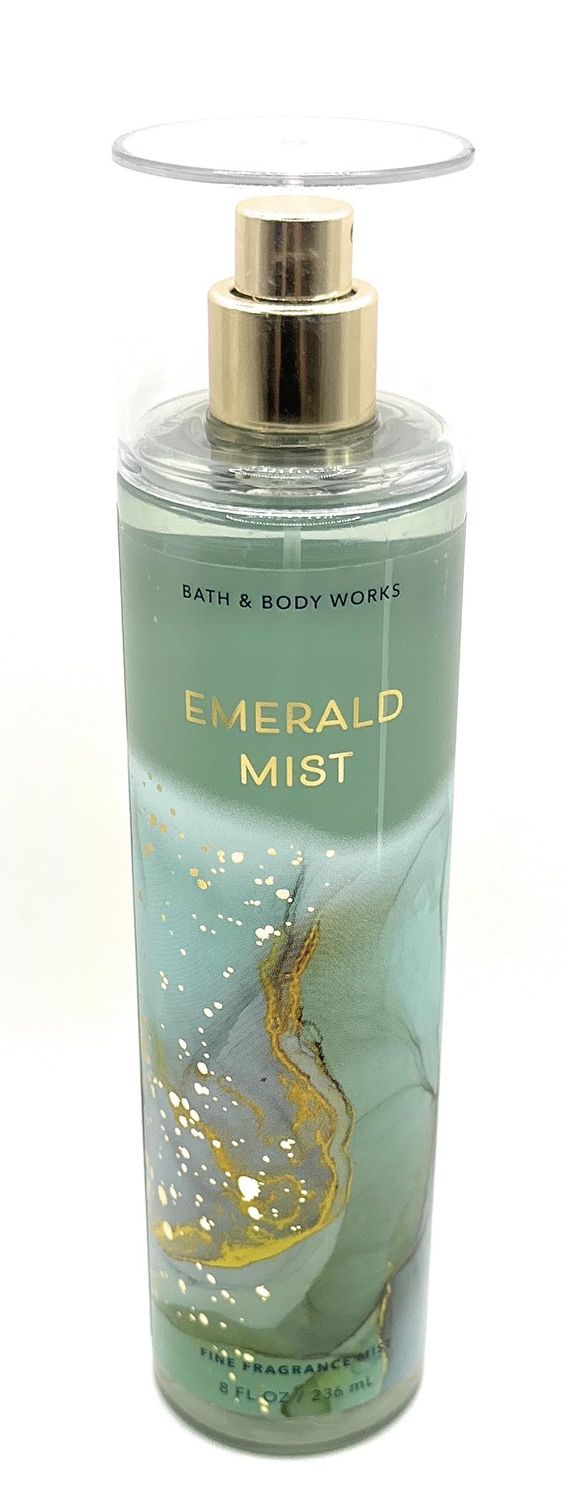 Bath &amp; Body Works Emerald Mist Fine Fragrance Mist 8 Fluid Ounce Body Spray