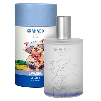 Granado - Linha Beb - Colonia Lavanda Sem Alcool 100 Ml - (Baby Collection - Lavender Eau De Cologne 3.38 Fl Oz)