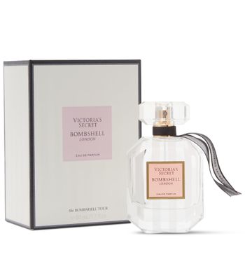 Victorias Secret World Tour Bombshell London Eau de Parfum, Floral Fruity Woody Womens Perfume (1.7oz)